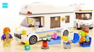 レゴ シティ ホリデーキャンピングカー 60283 ／ LEGO City Holiday Camper Van Speed Build & Review