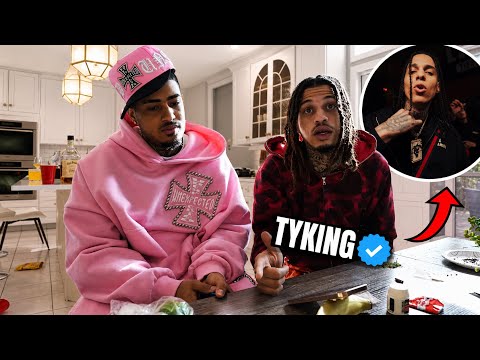 TYKING PONE LOS PUNTOS CLAROS QUE ES EL MEJOR DRILERO😨LE TIRA A LAJA!!|