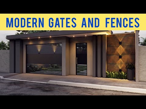 Modern gates and fences 2023 | Best design ideas for gates | wooden gate | modern house