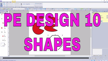 PE Design 10:  Make fast and easy perfect shapes with the Shape tool🤓