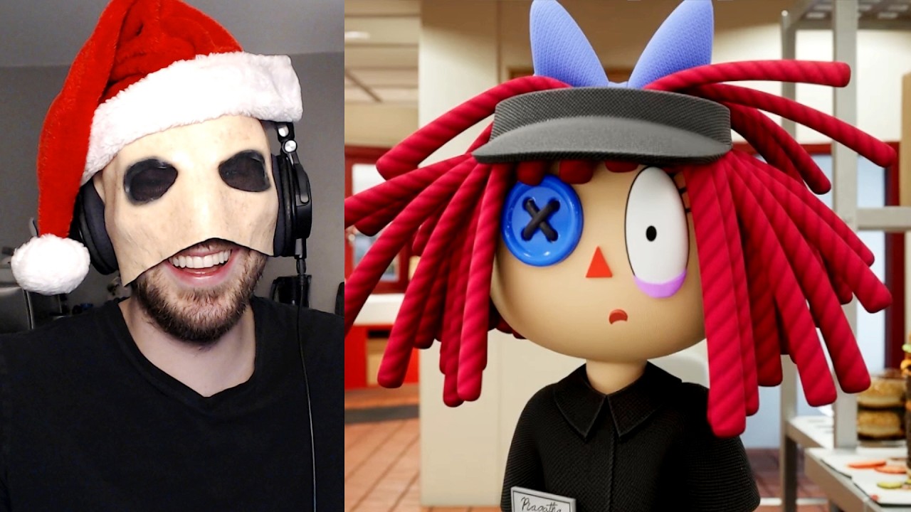 THE AMAZING DIGITAL CIRCUS - Ep 4: Fast Food Masquerade Reaction! - YouTube