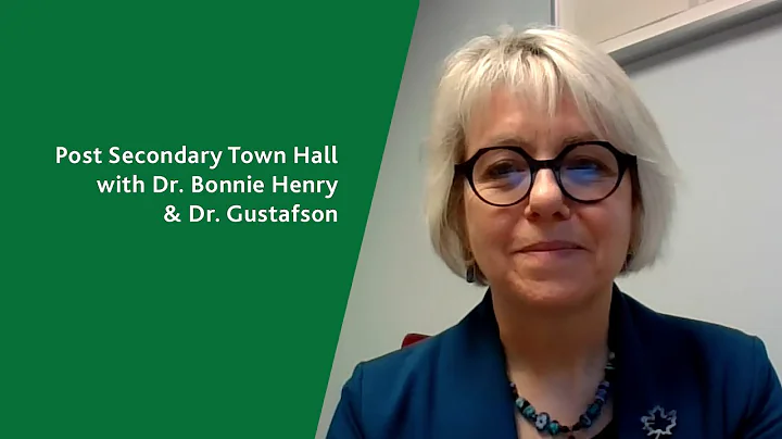 Post-secondary Town Hall with Dr. Bonnie Henry & D...
