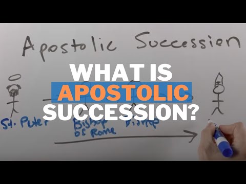 What is Apostolic Succession in the Catholic Church?