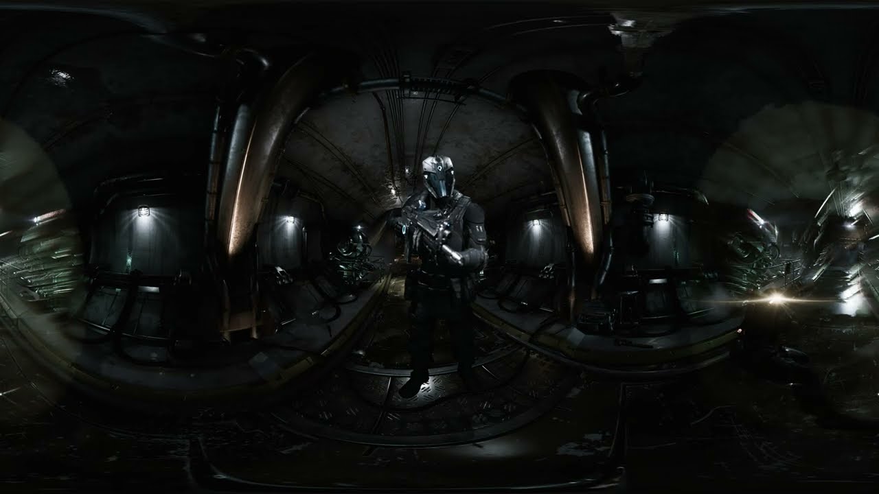 UE4 infiltrator demo 360 /panoramic with Nvidia Ansel Capture