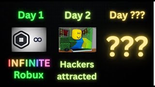 What if you got unlimited Robux (Roblox timeline)