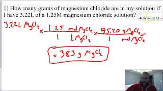 3.7 Solutions and Mixtures and 3.8 Representations of Solutions Video