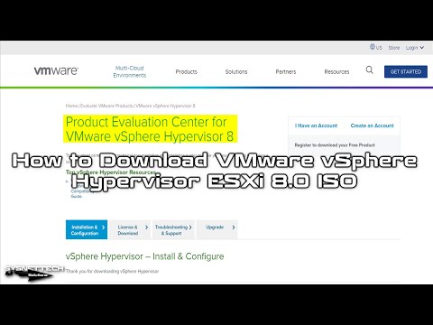 How to Download VMware vSphere Hypervisor ESXi 8.0 ISO | SYSNETTECH Solutions