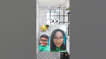 when its your first time trying mint toothpaste as a kid