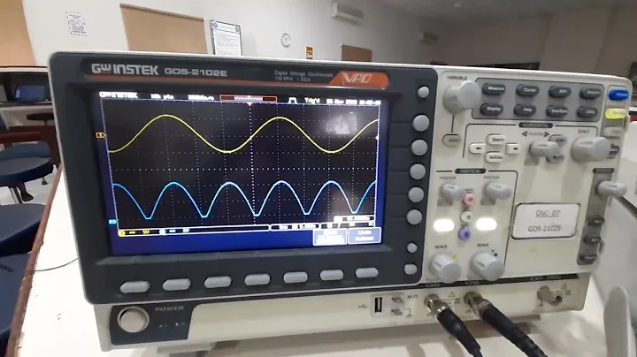 Bridge Rectifier experiment on breadboard