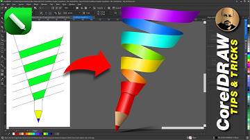 Turn Simple Lines into Jaw-Dropping 3D Design in CorelDRAW! 🔥