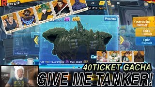 ONE PUNCH MAN: The Strongest - GACHA 40 TICKET UNTUK DAPATKAN HERO TANKER!!! GIVE ME TANKER PLEASE!!