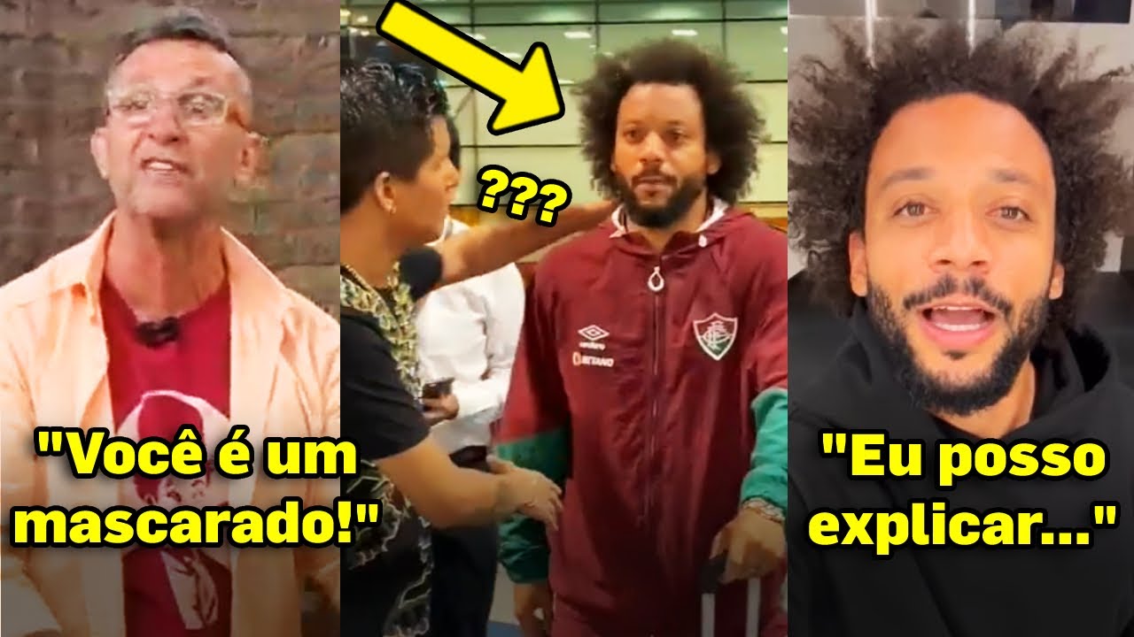 NETO SE REVOLTA COM MARCELO APÓS IGNORAR TORCEDOR E SOLTA O VERBO AO VIVO