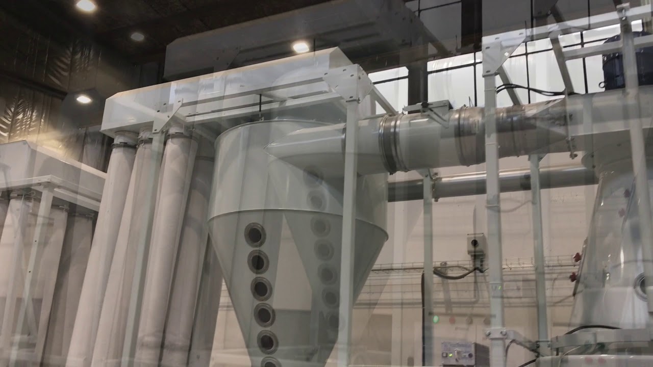 Label fragments separated by the KIA by Kongskilde Industries - YouTube