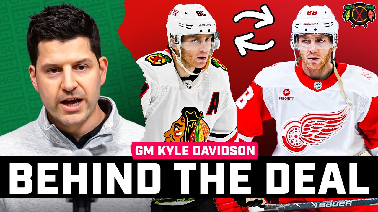 Kyle Davidson REVEALS the Process Behind Patrick Kane's Return to the Chicago Blackhawks