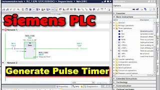 Generate Pulse Timer in PLC - TP Timer Instruction - Siemens Tia screenshot 3