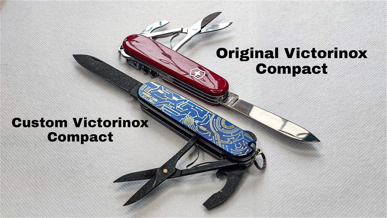 Custom Victorinox Compact vs Original Victorinox Compact 