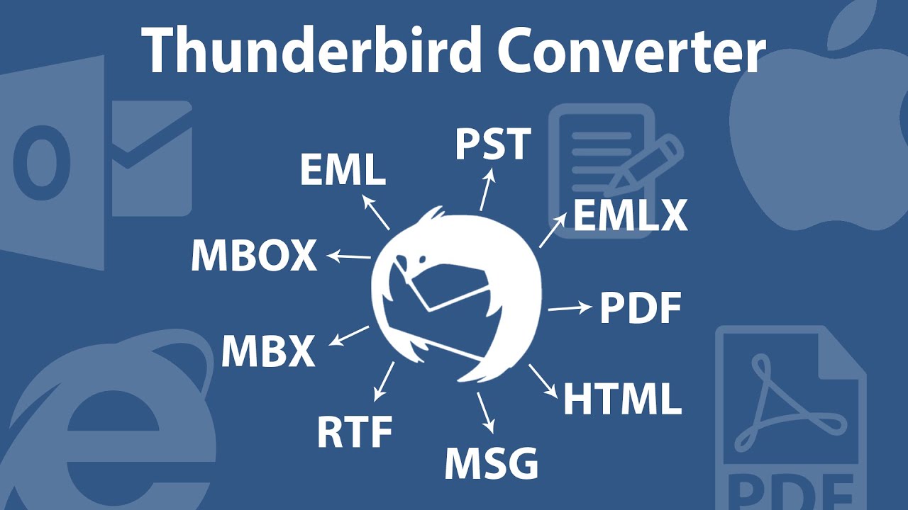 PCVARE Thunderbird Converter - Convert Thunderbird to Outlook (PST), MSG, EML, etc.