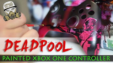 Custom Deadpool XBOX ONE controller
