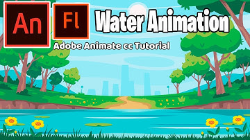 Spring Background With Water Animation | Adobe Animate CC Tutorial | 2D Animation Tutorial