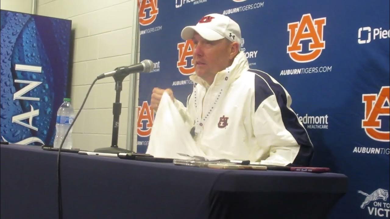 Hugh Freeze after 2023 Auburn ADay game YouTube
