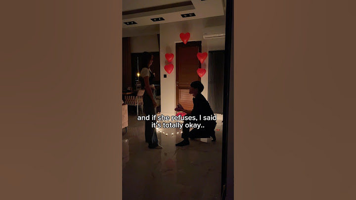 Proposing to my girlfriend privately..