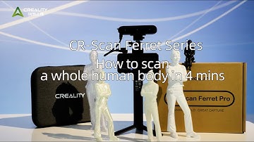 CR Scan Ferret Series How to scan a whole human body in 4 mins
