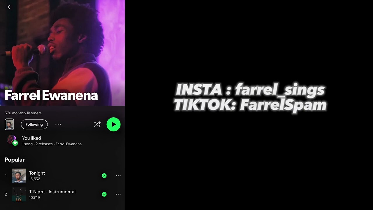 Love me Not Cover - Farrel Ewanena