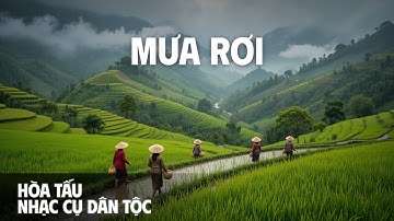 Mưa Rơi | Nhạc Dân Ca Xá Hay Nhất | Hòa Tấu Nhạc Cụ Dân Tộc | Giai Điệu Dân Ca