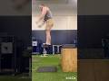 35.5” Depth Jump Off 36” box📈 #hops #verticaljump #verticaljumptraining #plyometrics #dunk #shorts