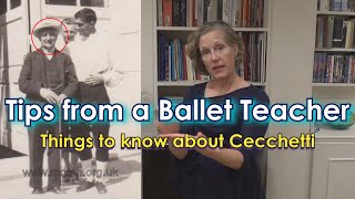 Tips from a Ballet Teacher - Things to know about Cecchetti