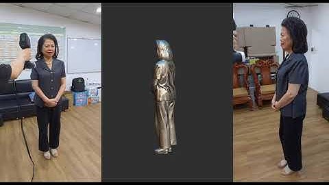 Scan 3d chân dung người