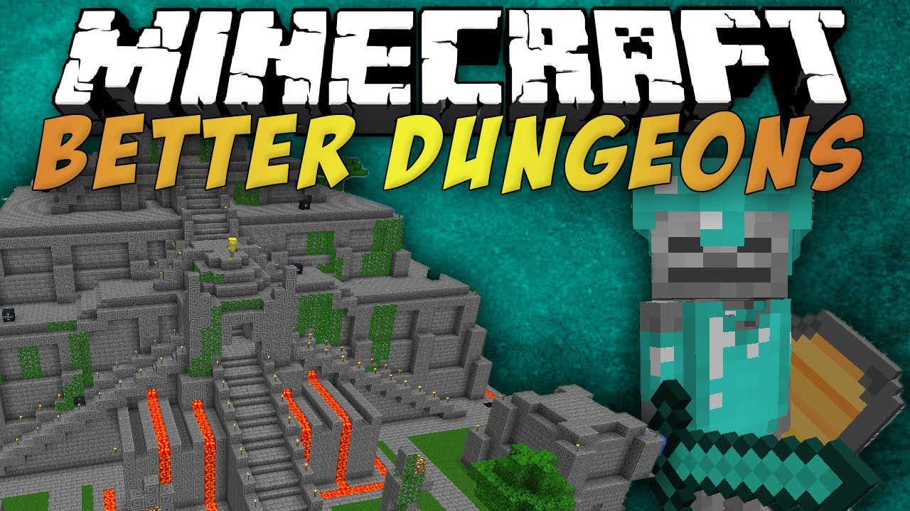 Minecraft 1.5 - Better Dungeons - Mod Review - Neue 