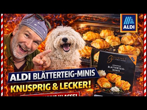 Aldi Blätterteig Minis im Test! 😱 So gut sind die wirklich🔥 Fingerfood oder Party Snack für Backofen