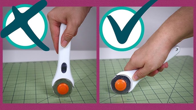 How to Use a Rotary Cutter: tips and tricks for cutting patterns and fabric  - Silo & Sage