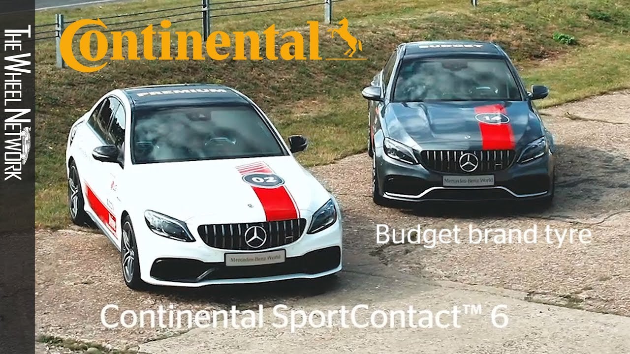 Continental SportContact 6 Premium vs. Budget Tyre Test - YouTube
