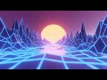 Neon Walkthrough Path | 4K Relaxing Screensaver Without Music