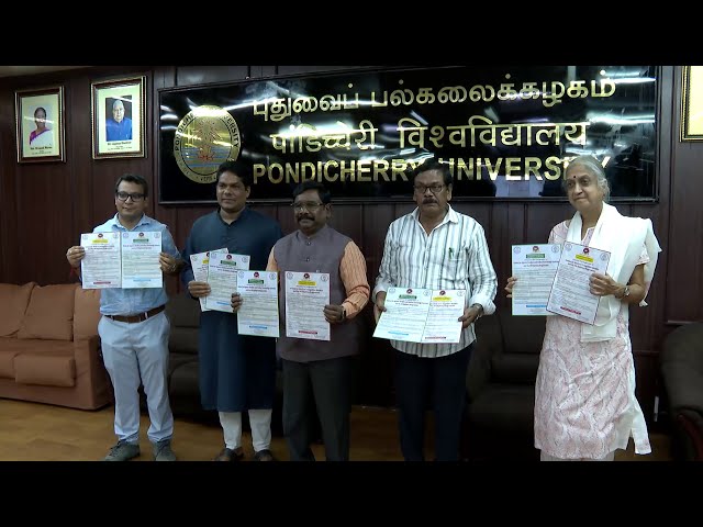 Pondicherry University, Department of History, Launching of the Two Research Centers, 17.07.2025