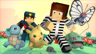 Minecraft : OS POKEMONS FORAM PRESOS !!  ( Polícia e Ladrão)