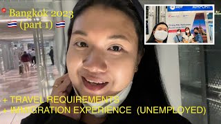 LET’S GO TO BANGKOK 2023! 🇹🇭 || Travel Requirements || IO Story as Unemployed || @erikamirechannel