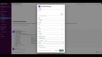 Getting started with Slack Scheduler