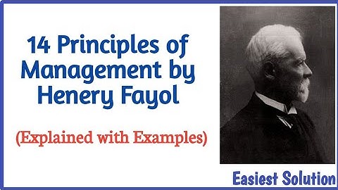 14 Principles of Management by Heneri Fayol (in Hindi) | Syed Fahad