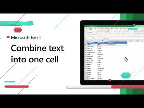 Combine text from two or more cells into one cell in Excel |  Tutorial | #shorts |#itsolzone