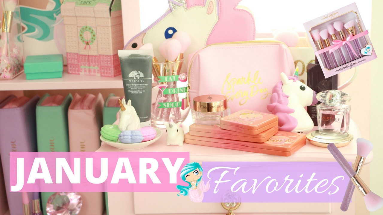 MY JANUARY FAVORITES 2017!🌈💕SLMissGlam🐳💕