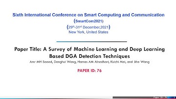 A Survey of Machine Learning and Deep Learning Based DGA Detection Techniques (SMARTCOM2021)