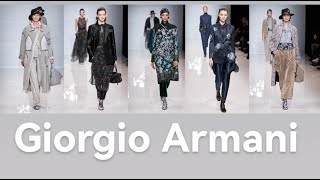 Giorgio Armani  Fall Winter 2024-25 Джорджио Армани осень-зима 2024-25