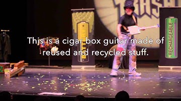 Steve Trash performs a show at the Ross Ragland Theatre in Klamath Falls, Oregon