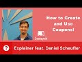 Leanpub explainer how to create and use coupons