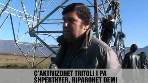 Eksploziv shtyllave në Lezhe - Vizion Plus - News - Lajme