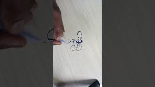 different types of pen drawing #youtubeshorts