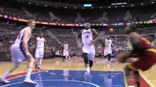 Knight's Slide Move Basket | Cavaliers vs Pistons  | Feb 1, 2013